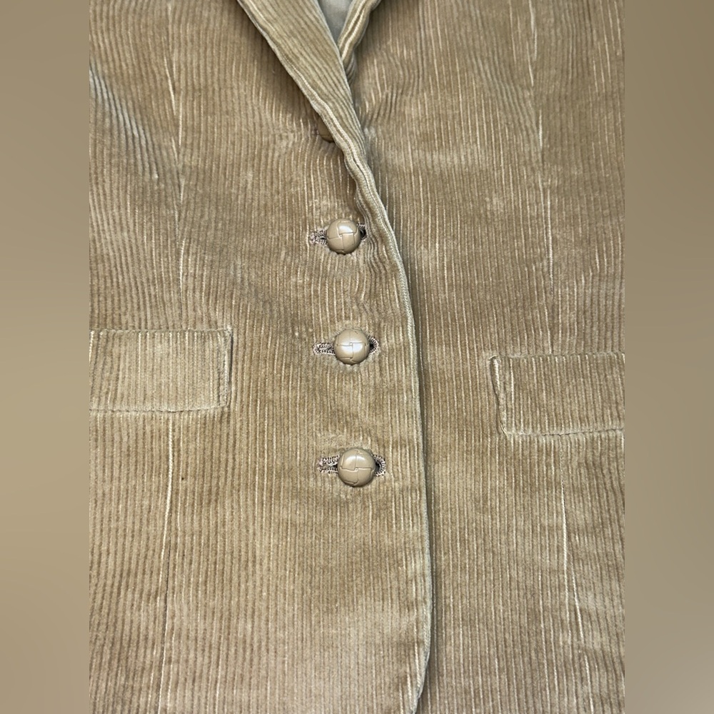 Vintage Avon Fashion - Blazer Jacket - Women’s 7/8 - Corduroy - Guc View 3
